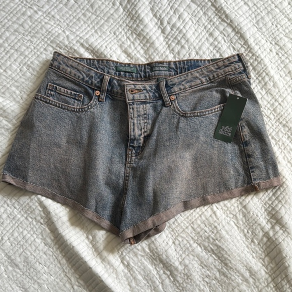 Wild fable Blue Jean Shorts Distressed Casual